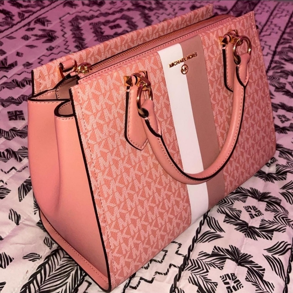 Michael Kors Pink Satchel Bag